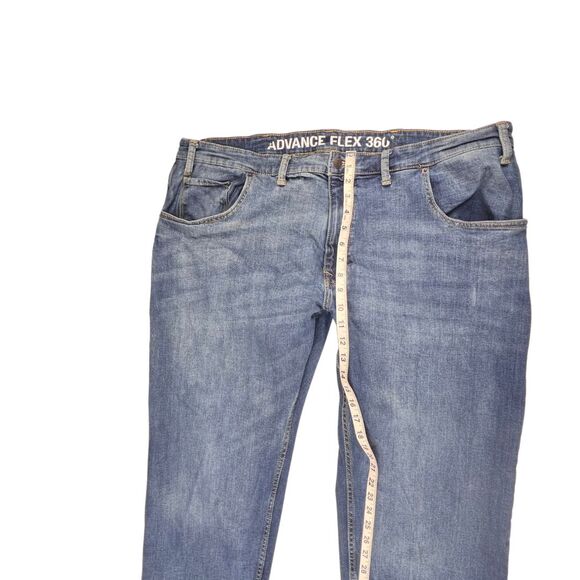 Advantage 360 Flex Jeans 48x29 Classic Wash Denim Relaxed Fit Pants Workwear - Picture 5 of 11